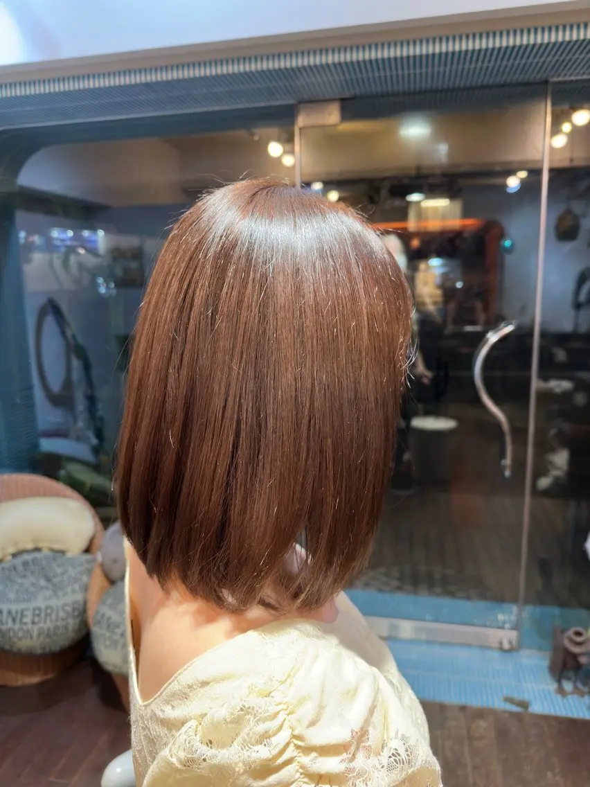 ミディアム 落合 恭平のヘアスタイル