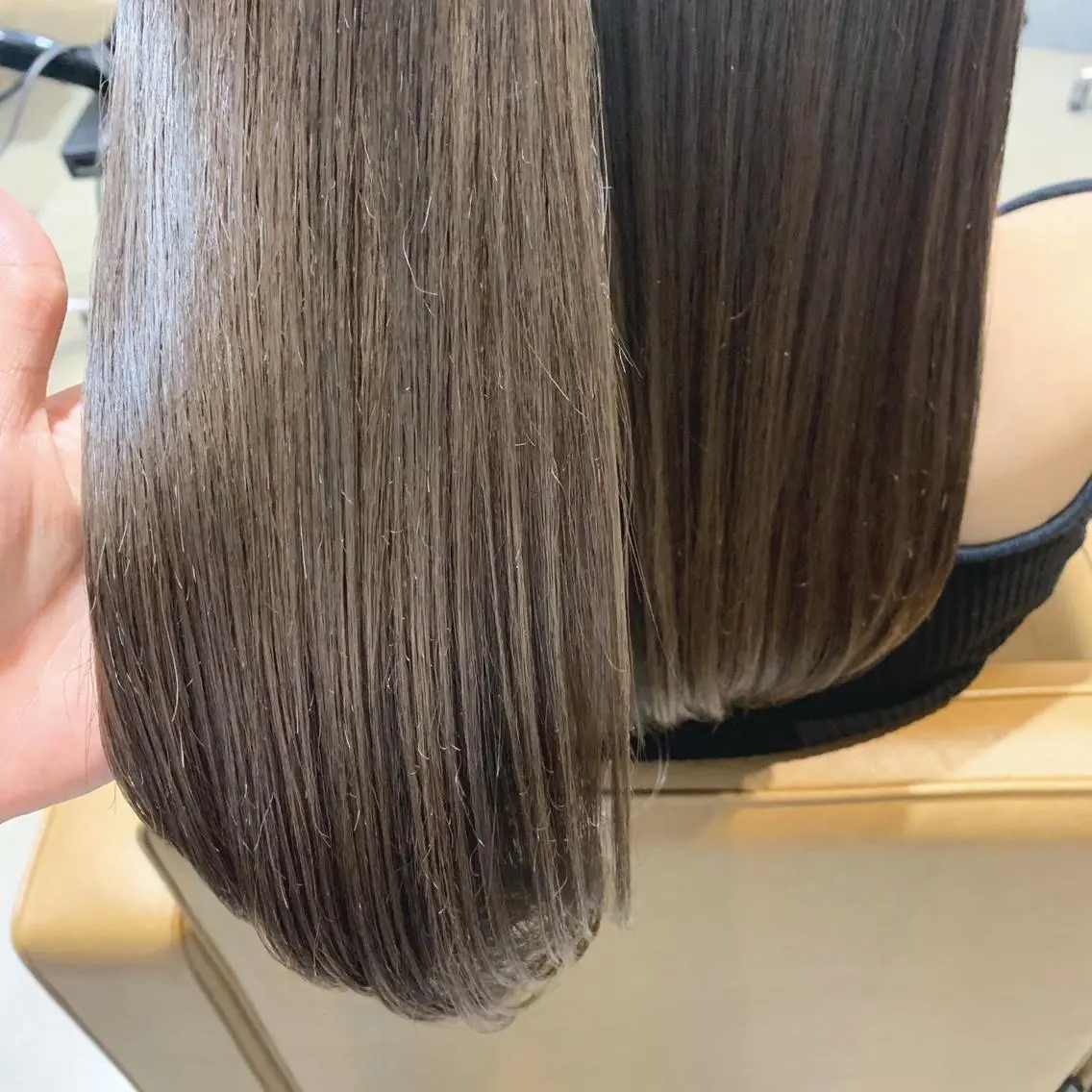 ロング カラー ヘアアレンジ kana .のヘアスタイル