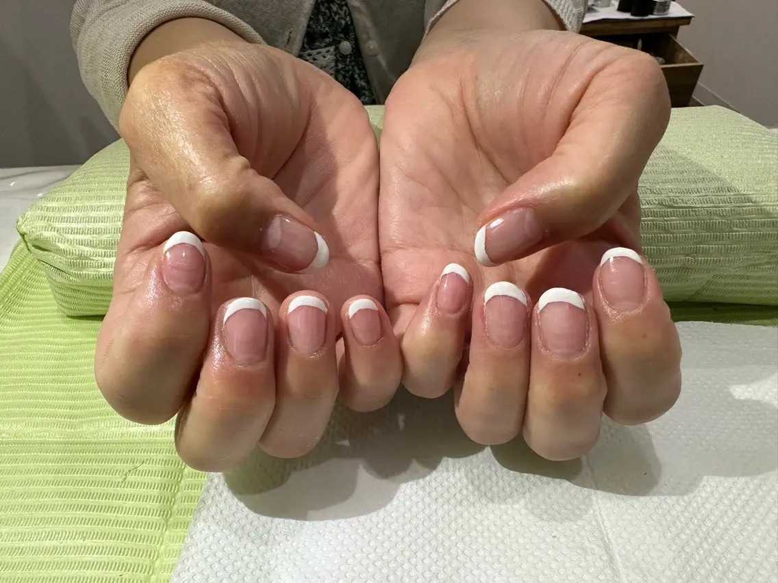 ネイル フレンチネイル 【Jr.ネイリスト】 💜serina💜のネイルデザイン