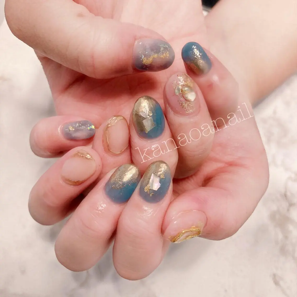 ネイル 地爪育成💅 kanaoanailのネイルデザイン