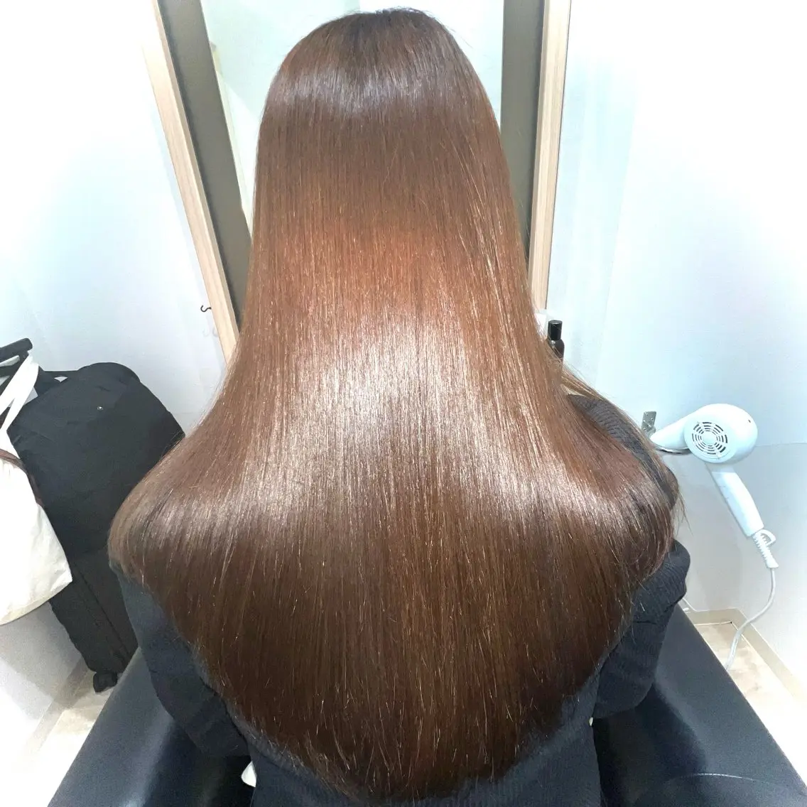 ロング 韓国風ヘア レイヤーカット 髪質改善/レイヤー カット🩵Ami🩵のヘアスタイル