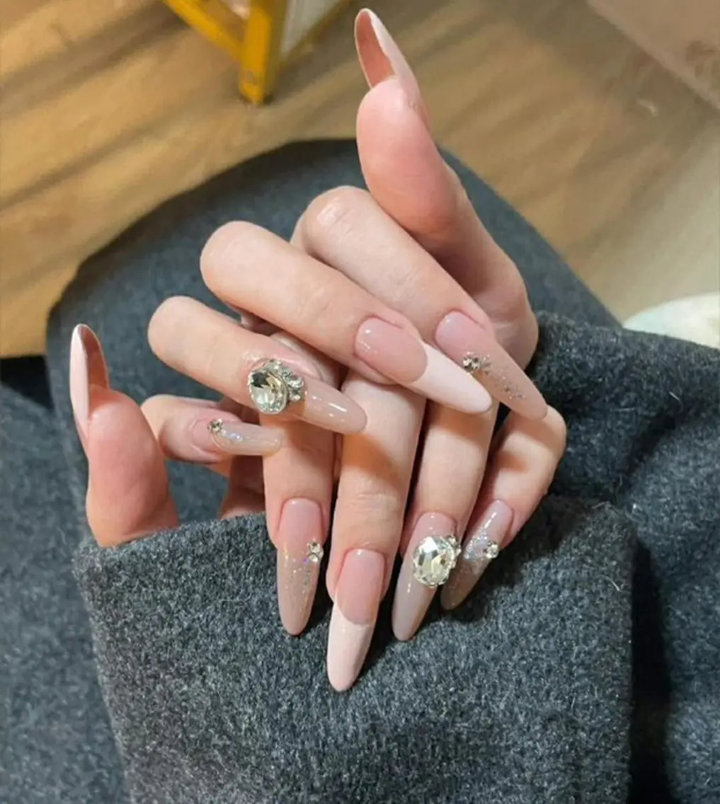 ネイル アートネイル ジェルネイル グラデーション マグネットネイル ニュアンスネイル ハンドネイル Ryu nail studioのネイルデザイン
