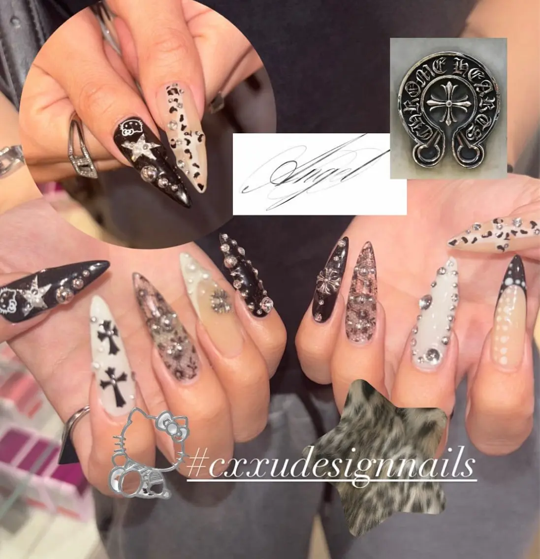 ネイル ハンドネイル 🐬Cxxu° Nail✝️のネイルデザイン