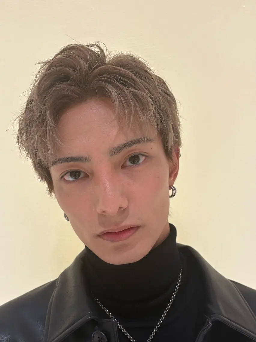 メンズ カット パーマ メンズパーマレイヤー 西山賢志のヘアスタイル