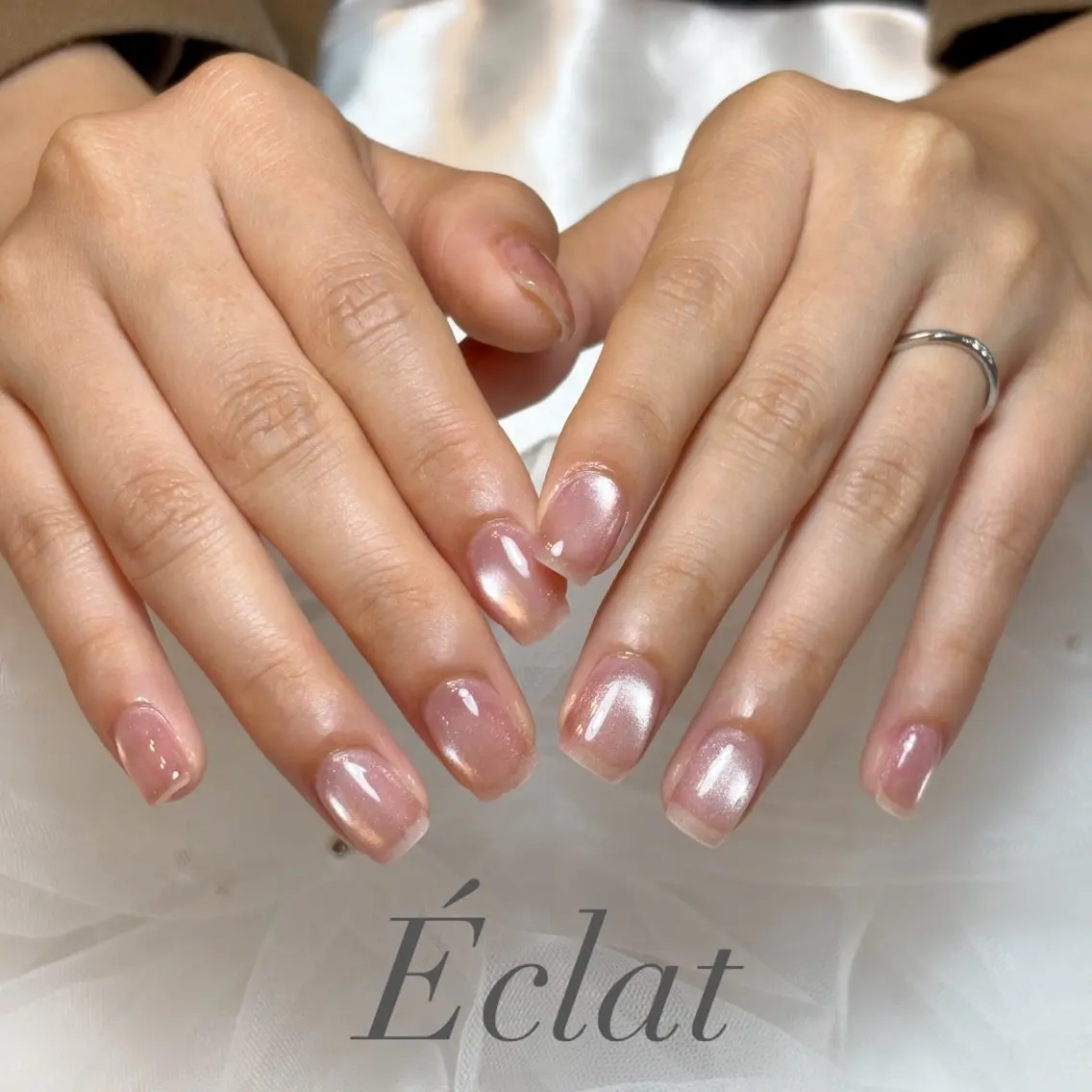 ネイル マグネットネイル ハンドネイル nail salon Éclatのネイルデザイン