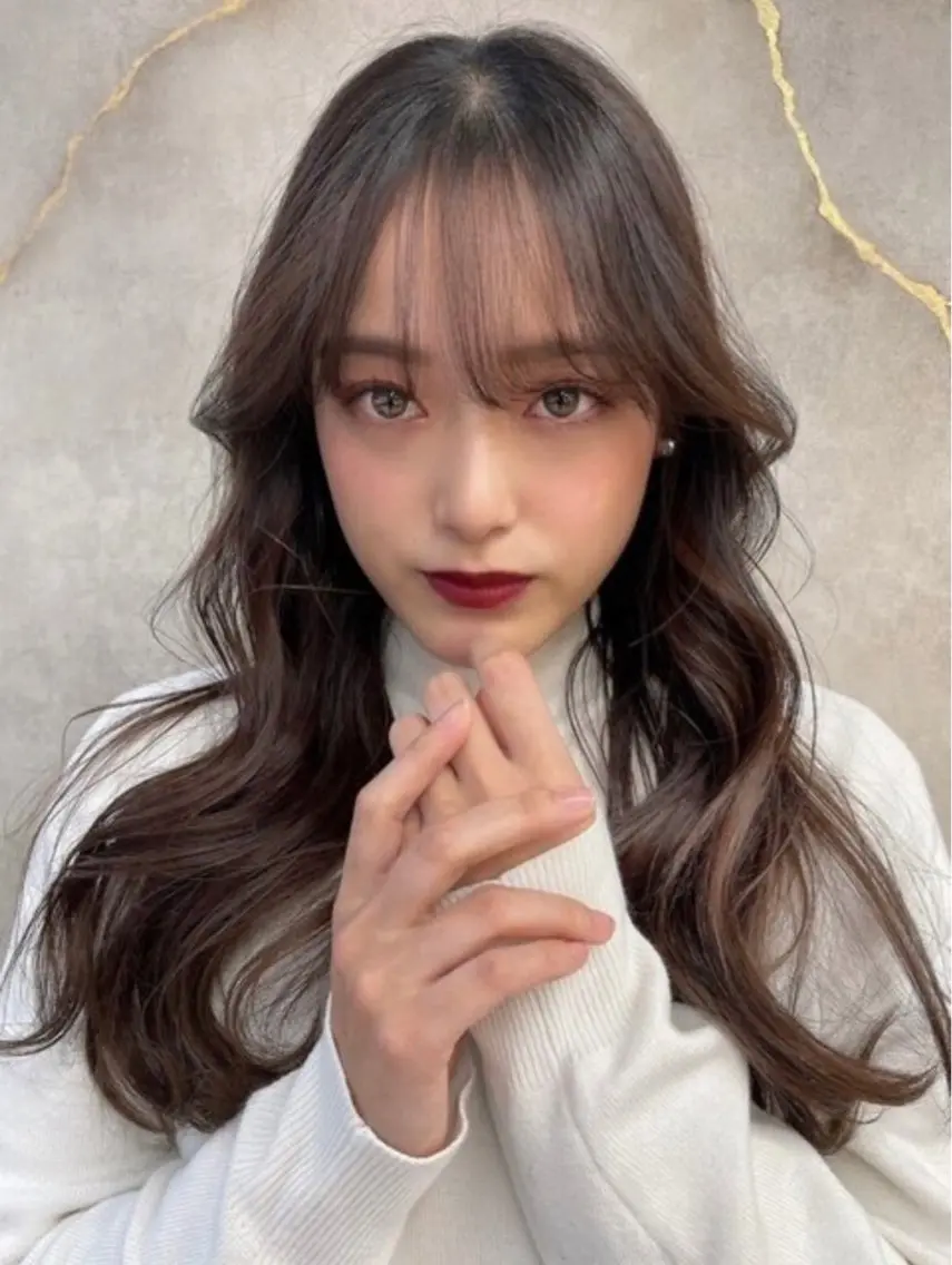❣️ご新規様限定❣️韓国風カット+カラー+🌈集中補修ナノスチームトリートメント🌈の写真