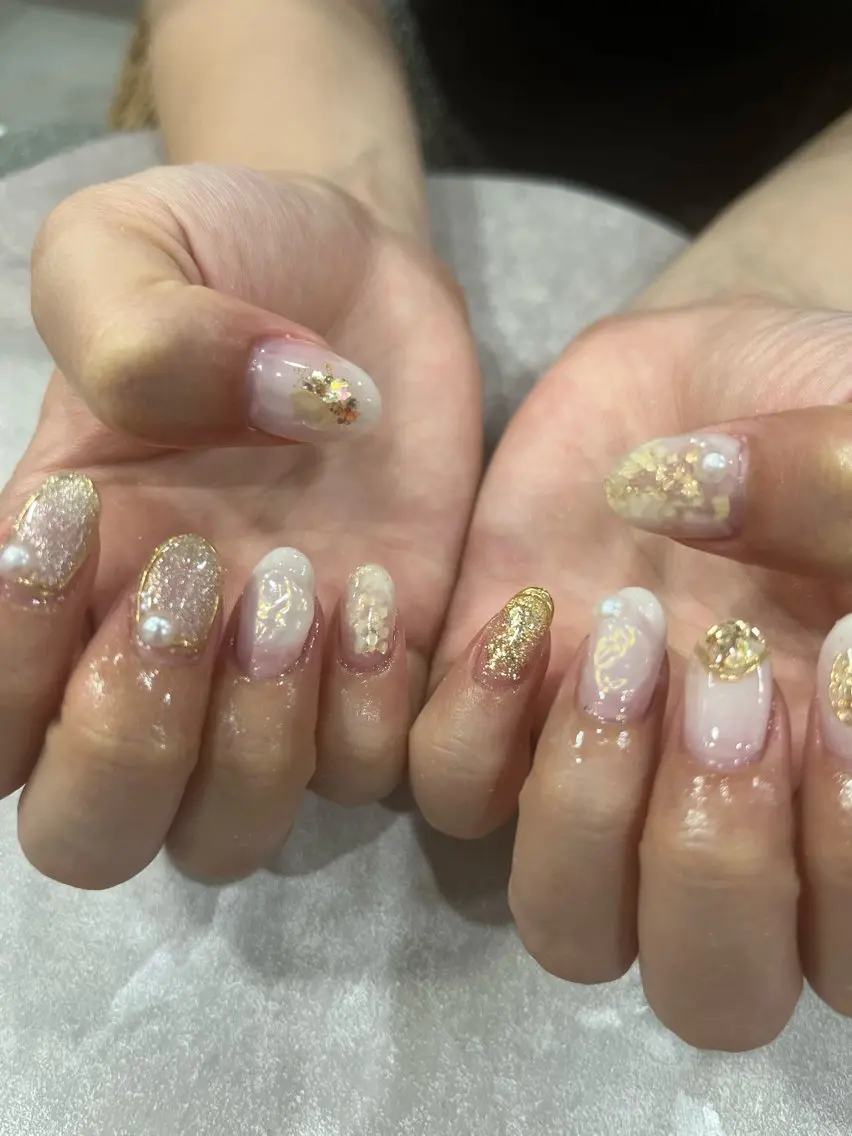 ネイル 鶴橋wooone nail.rieのネイルデザイン