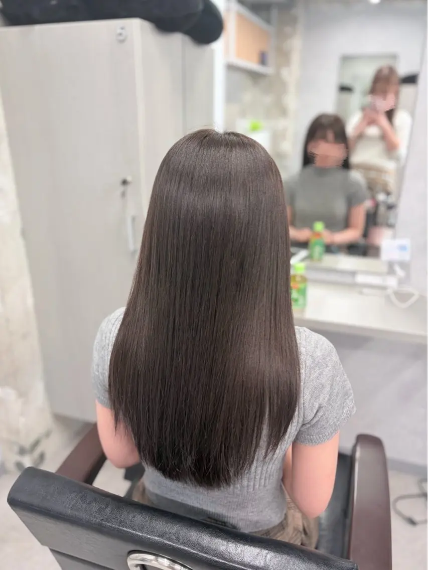 ロング ヘアカラー Saaya 【newi所沢】のヘアスタイル