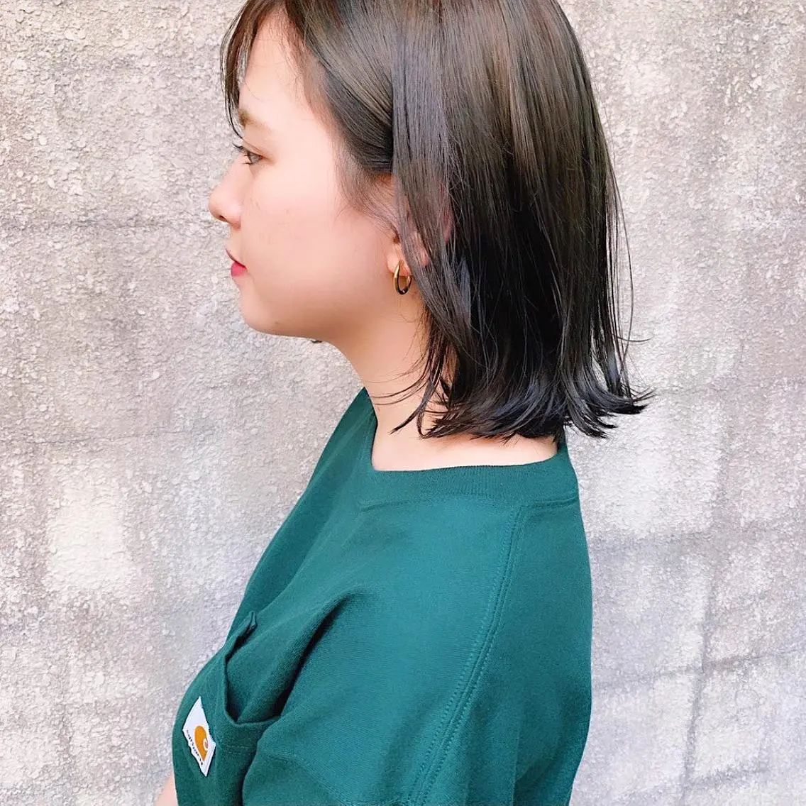 ミディアム カラー 中川 竜誠のヘアスタイル