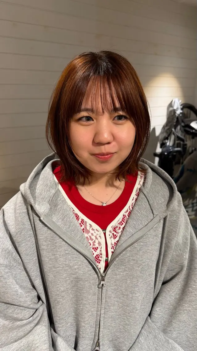 KAEDE NAGATAのヘアスタイル