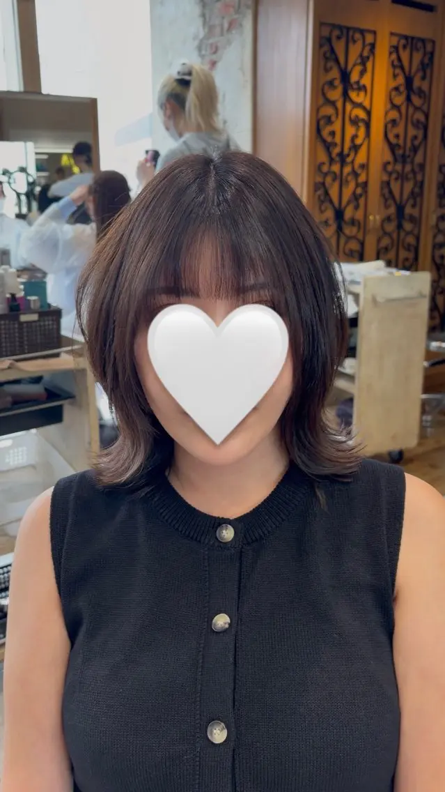 ミディアム 小内 亮吾のヘアスタイル