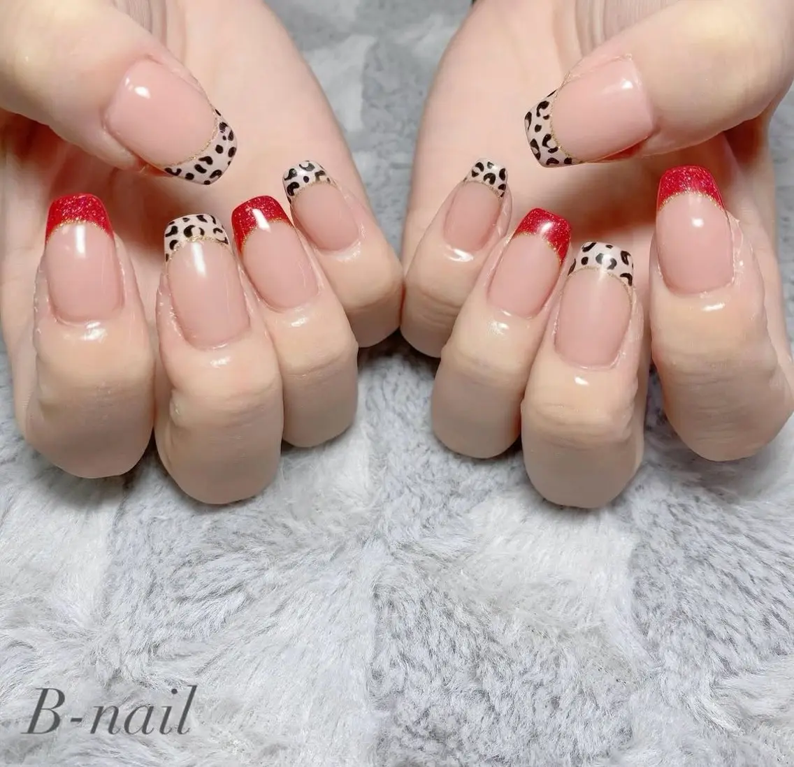 ネイル フレンチネイル ハンドネイル B- nailのネイルデザイン