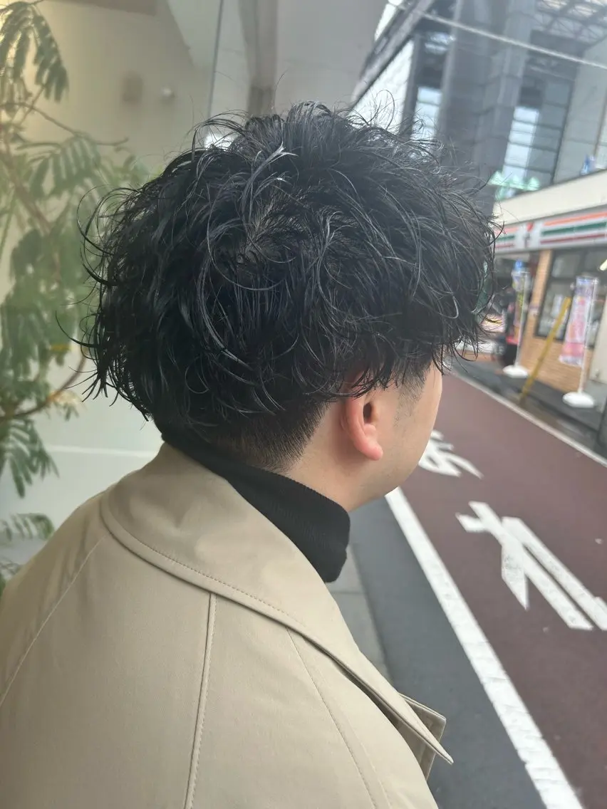 パーマ ayu omochaのヘアスタイル