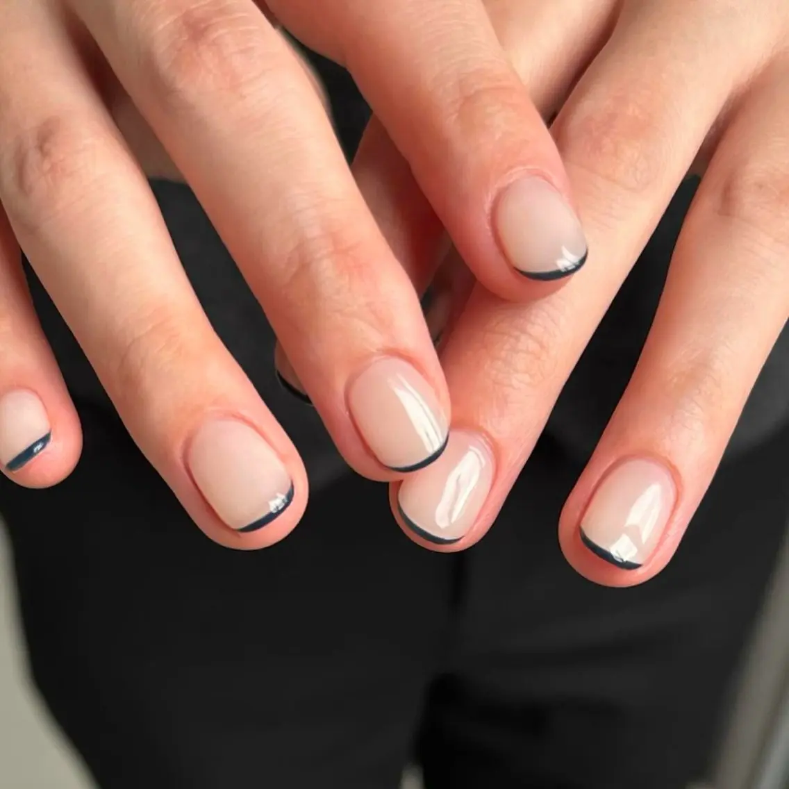ネイル フレンチネイル Manon Nailistのネイルデザイン