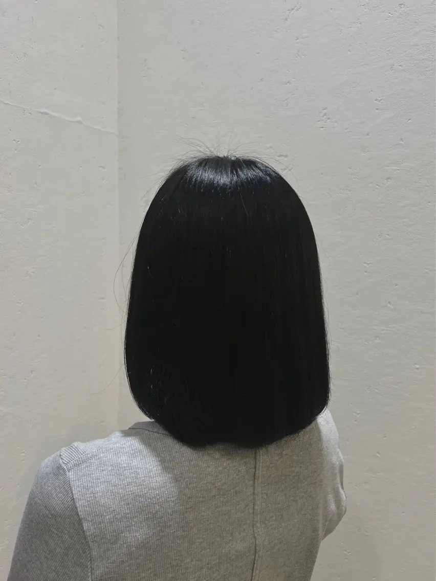 ミディアム カラー 水田 芹七のヘアスタイル