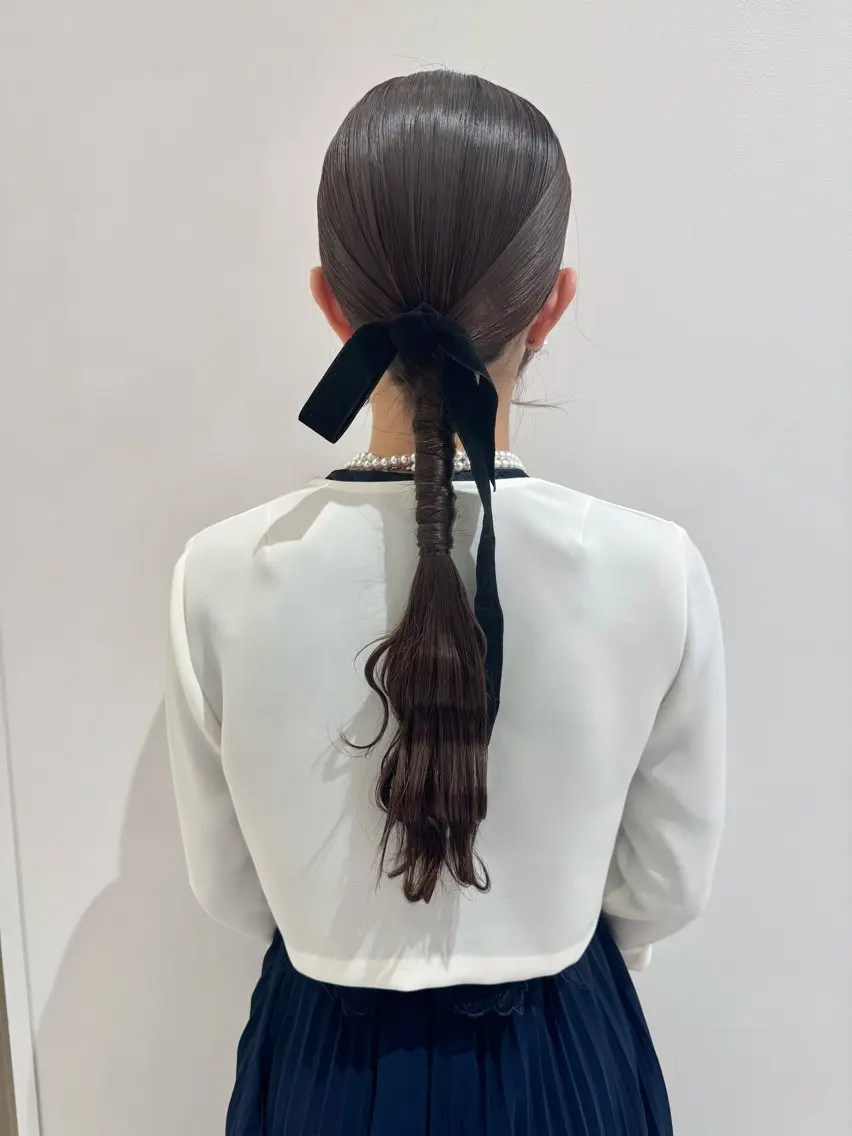 ヘアアレンジ 🇰🇷韓国ワンホン カラー🎀✨️AYUのヘアスタイル
