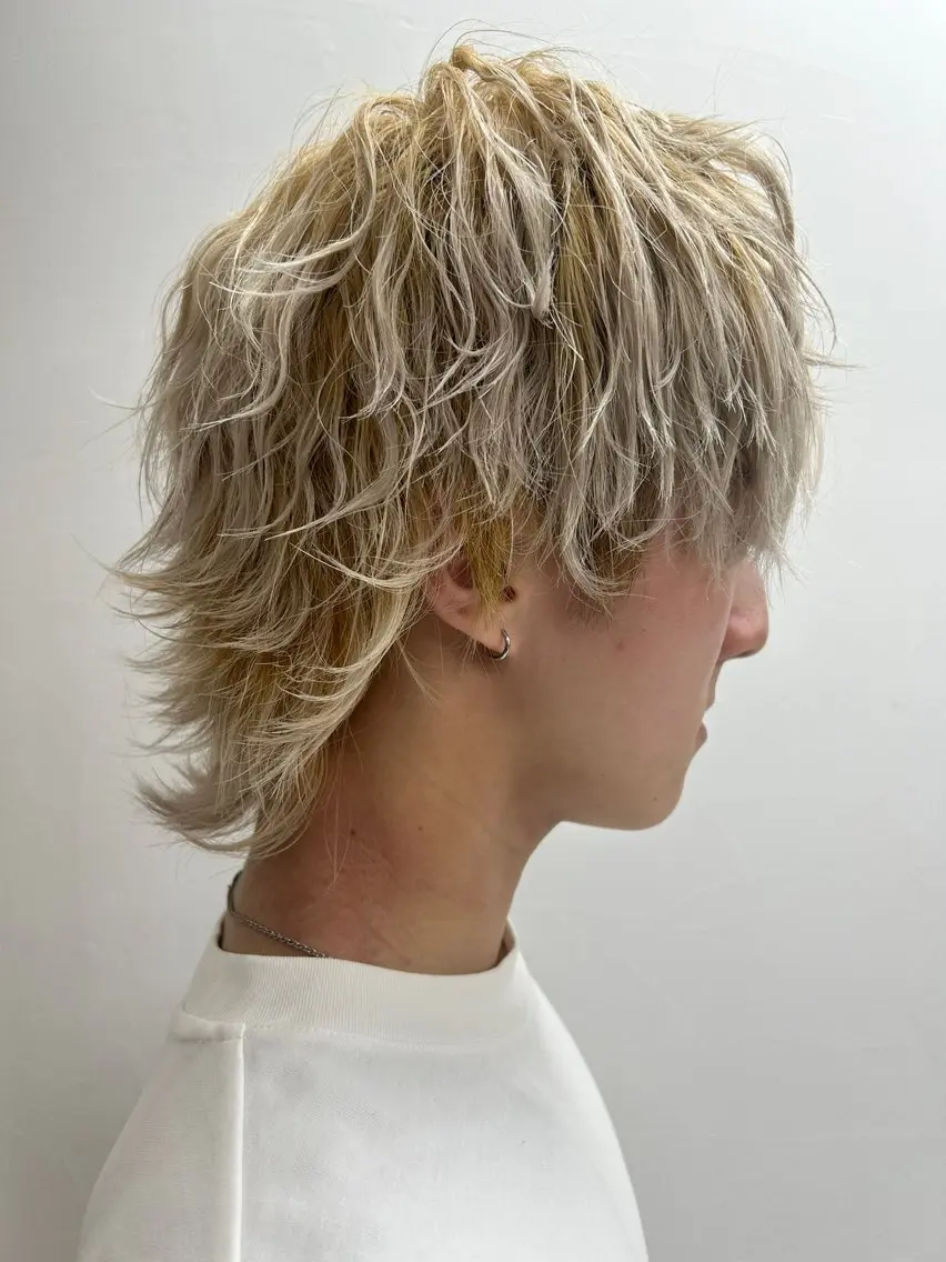 ショート パーマ メンズ ヘアカラー メンズパーマの達人 / タカシマダイスケのヘアスタイル