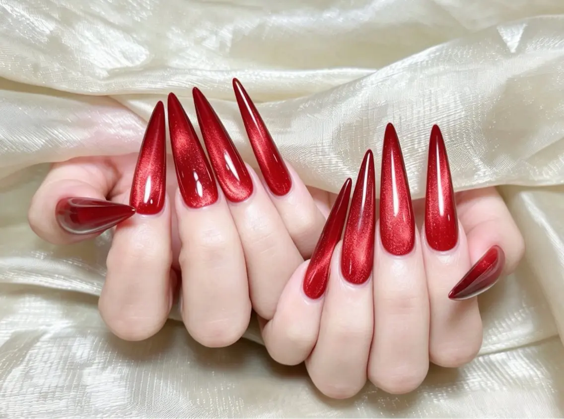 ネイル チークネイル 長さ出し フレンチネイル ジェルネイル 韓国ネイル ハンドネイル Lucky Nail Salon❶のネイルデザイン