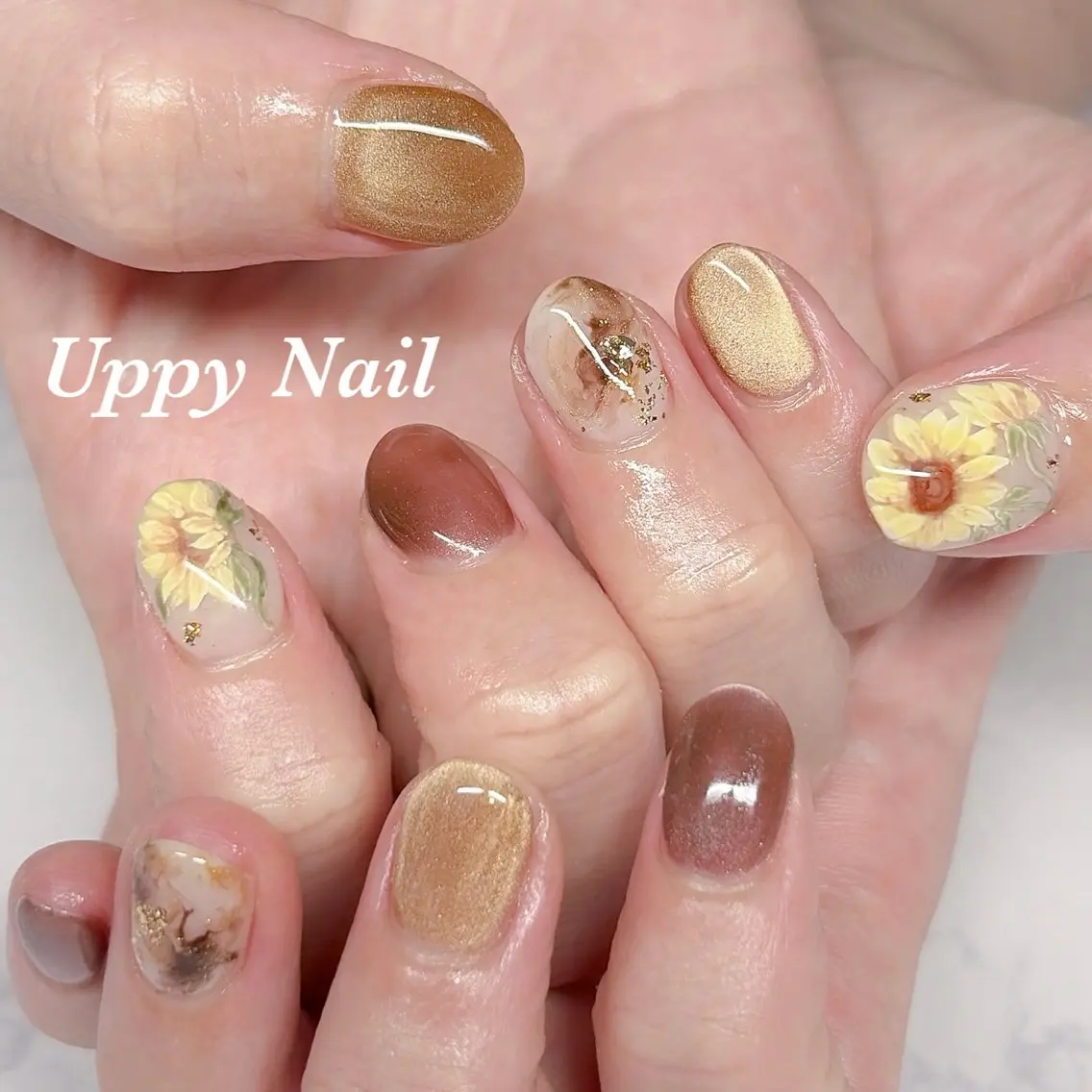 ネイル ハンドネイル Uppy Nail ukyoのネイルデザイン
