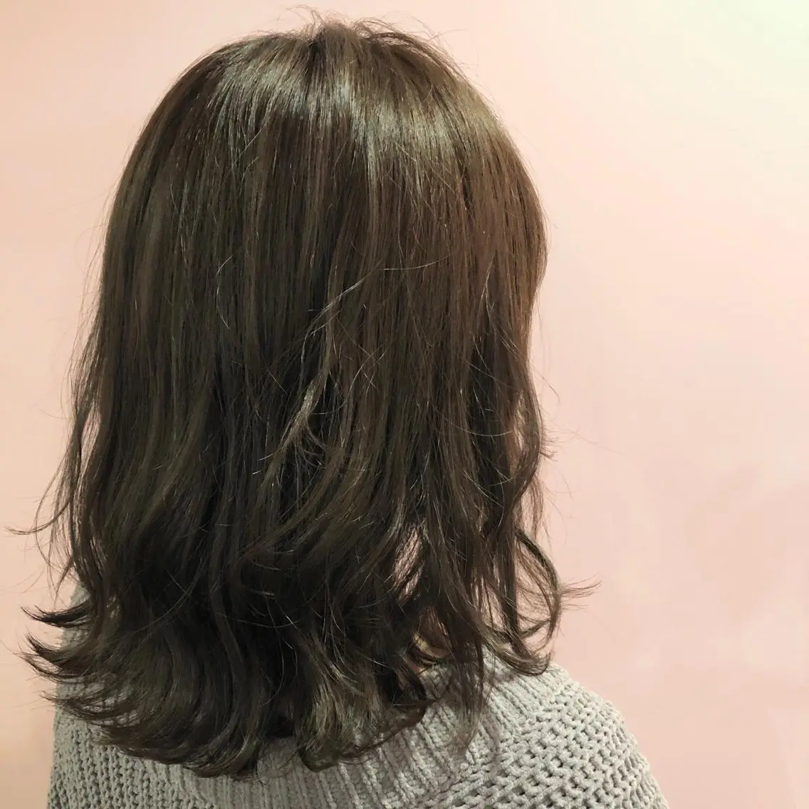 ミディアム カラー ブラウンカラー ショコラブラウン カット ヘアカラー トリートメント ✨髪質改善縮毛矯正✨ 宇田川修平のヘアスタイル