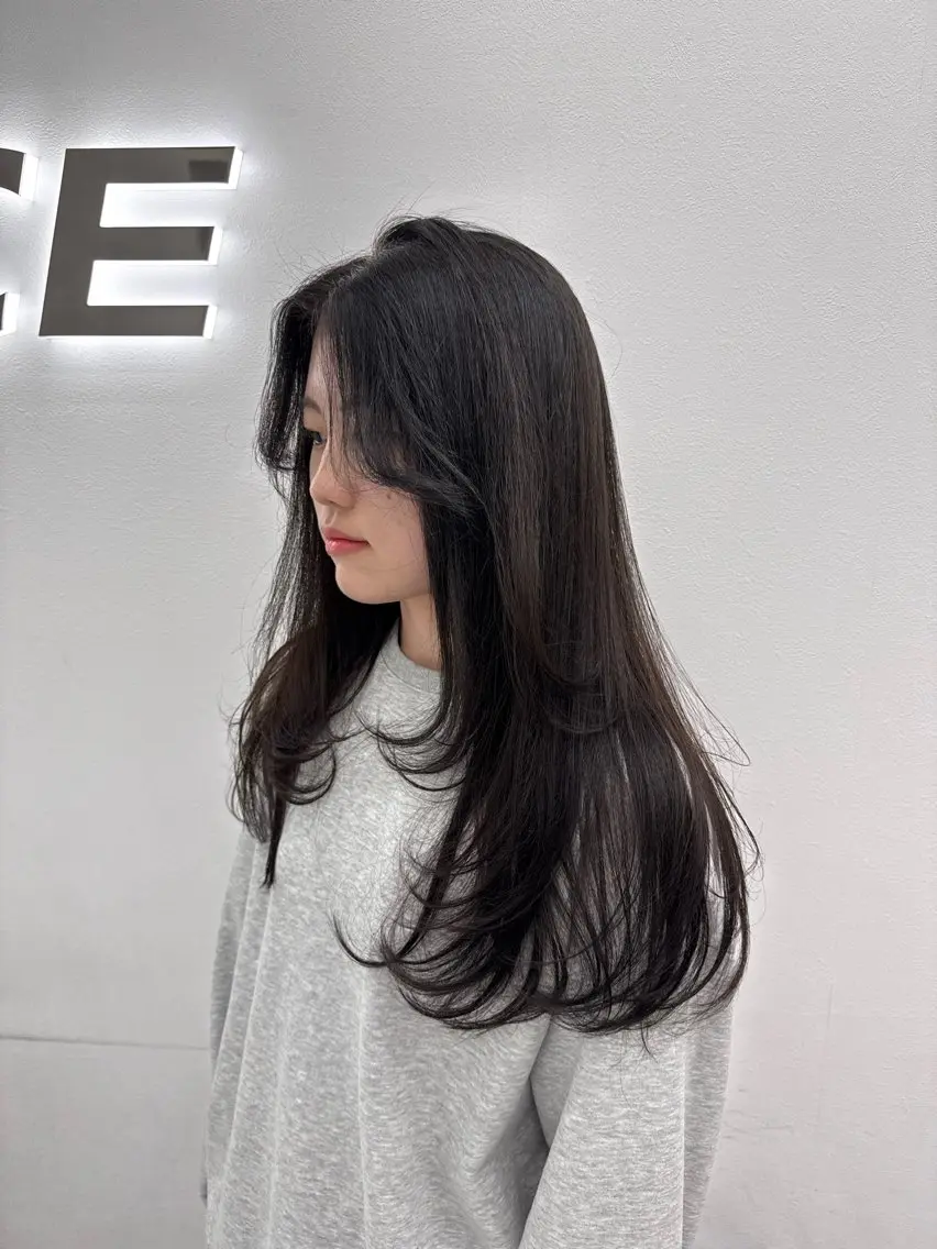 ロング ヘアカラー トリートメント 韓国系支持率No.1 レイヤー特化/きょうのヘアスタイル