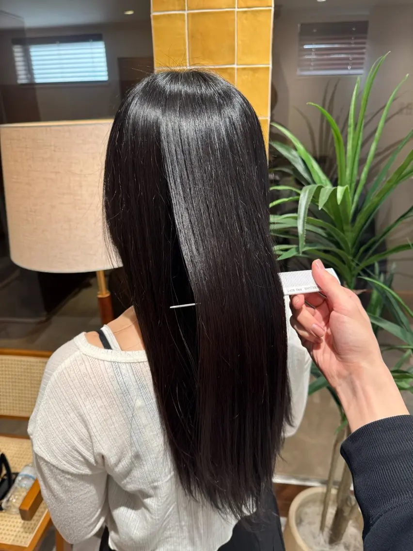 ロング ヘアカラー トリートメント HARU /Zina吉祥寺のヘアスタイル