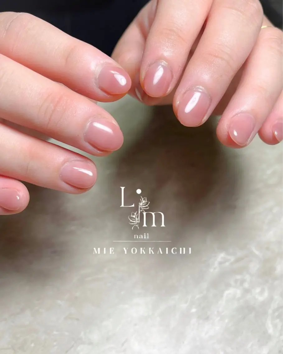 ネイル ワンカラーネイル Li.m nail リム ネイルのネイルデザイン