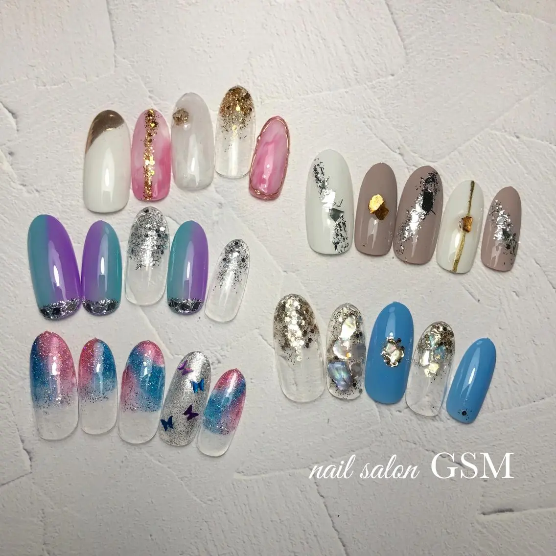 ネイル ハンドネイル nail salon GSMのネイルデザイン