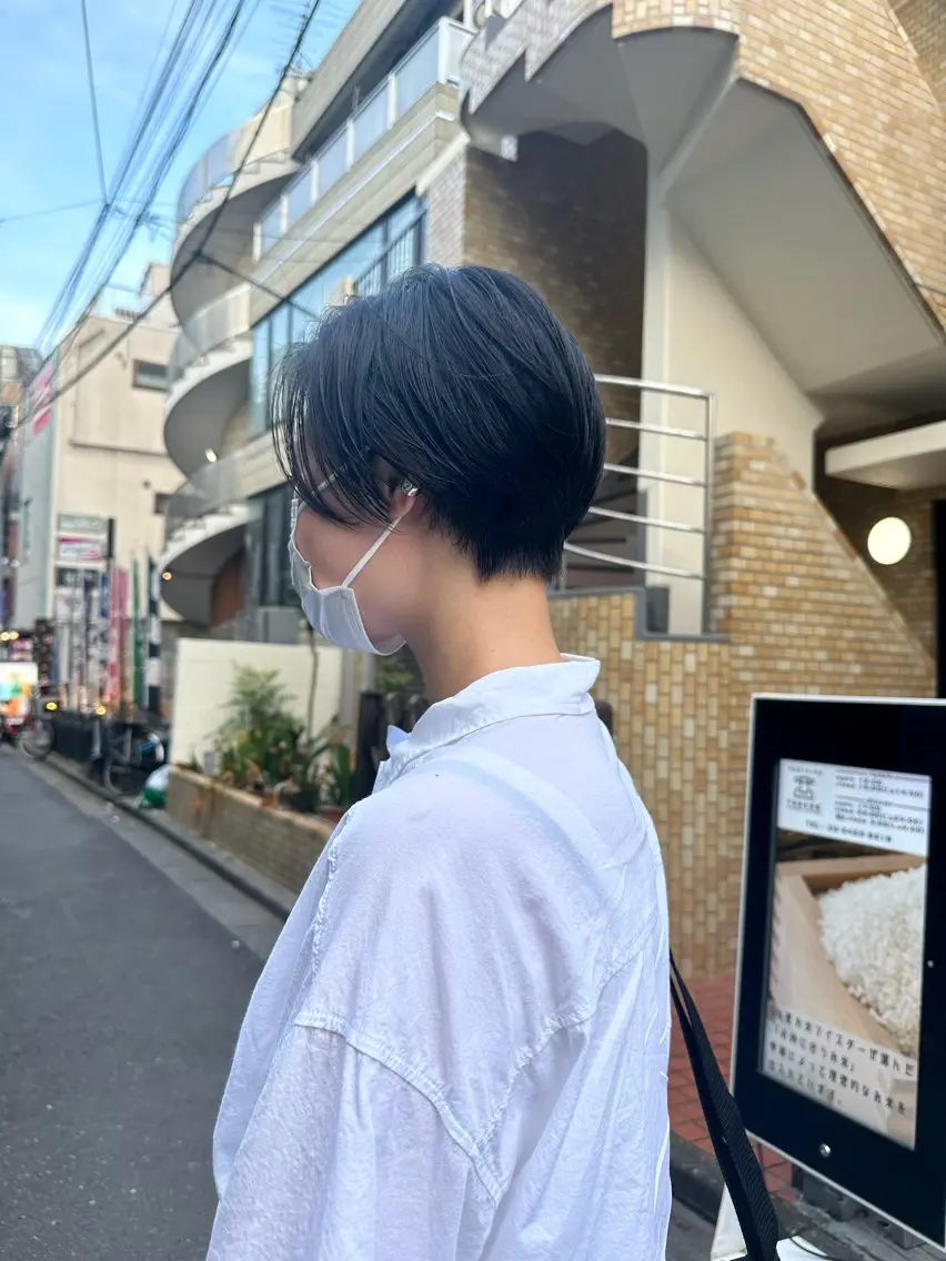 ショート ショートボブ ボブ ショートヘア カット ヘアカラー トリートメント ショート/ボブ /髪質改善/内山翔太のヘアスタイル