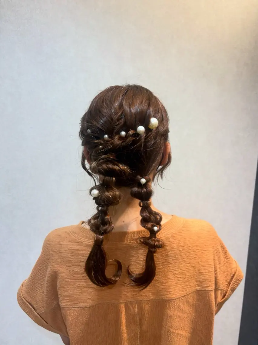 ヘアアレンジ KOE 表参道 もなのヘアスタイル