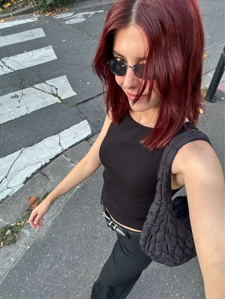 カラー ヘアカラー momona english okのヘアスタイル