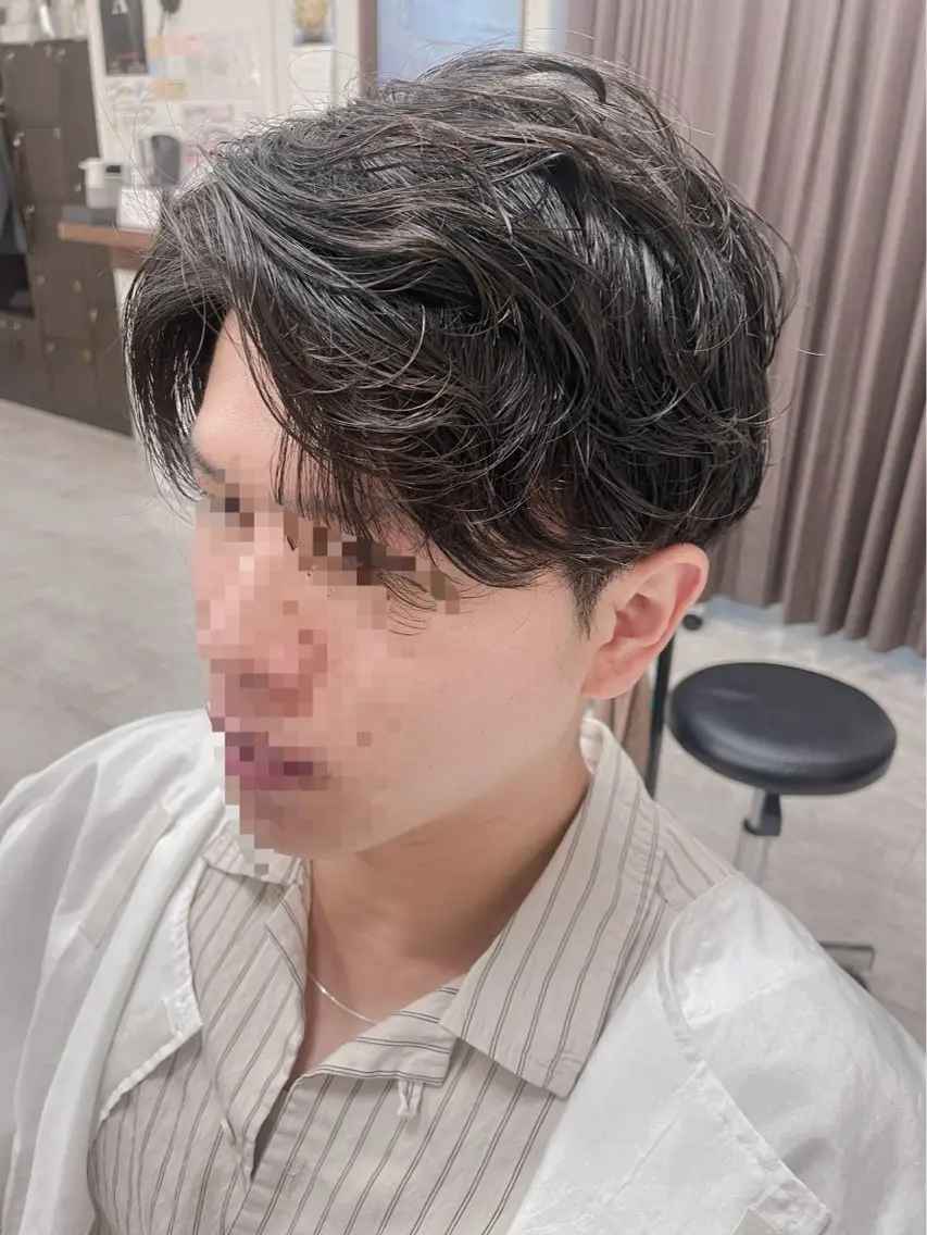 メンズ メンズパーマ 山下 亮介のヘアスタイル