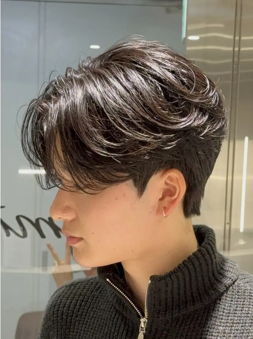 パーマ メンズ 縮毛矯正 fifth 宮下 雪乃のヘアスタイル