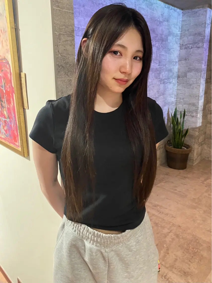 ロング トリートメント mai / linoah˚✧のヘアスタイル