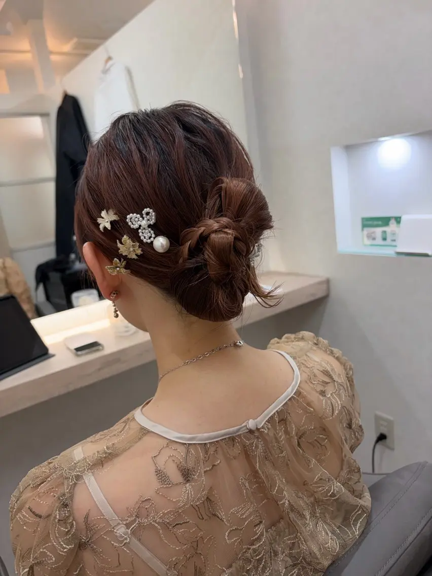 ヘアアレンジ 🌈透け感カラー/ 髪質改善RINA🌈のヘアスタイル