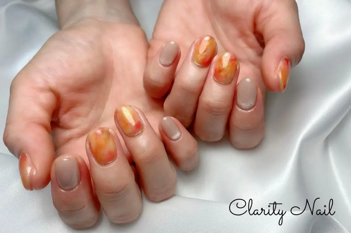 ネイル アートネイル 持ち込み ハンドネイル Clarity Nailのネイルデザイン