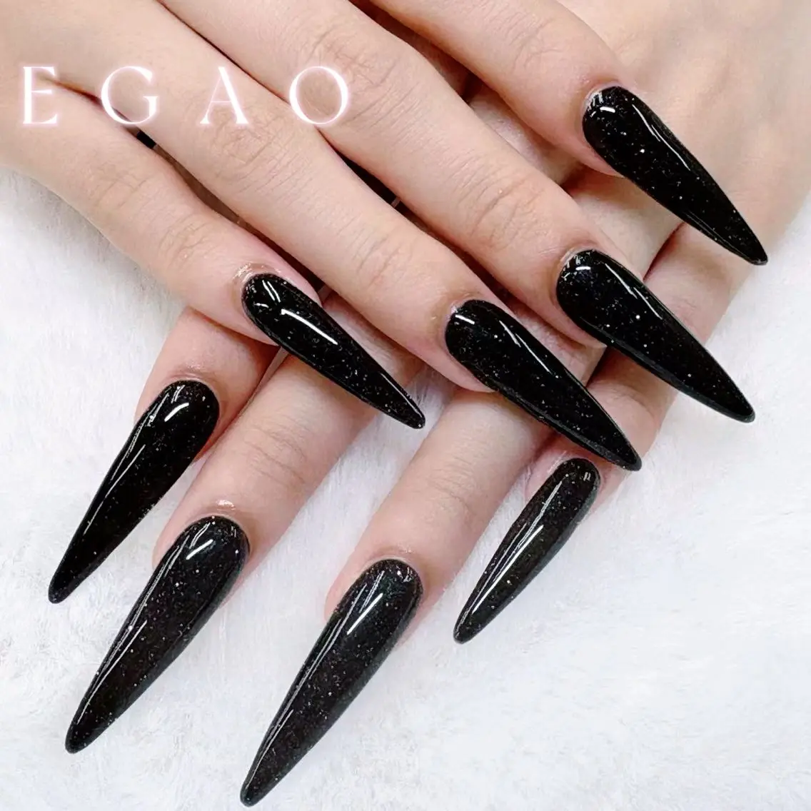 ネイル 長さ出し ジェルネイル 韓国ネイル マグネットネイル 持ち込み ハンドネイル EGAO NAIL 錦糸町店のネイルデザイン