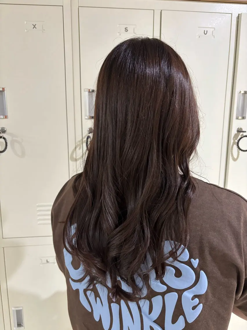 ロング カラー カット ヘアカラー 近藤 風華のヘアスタイル