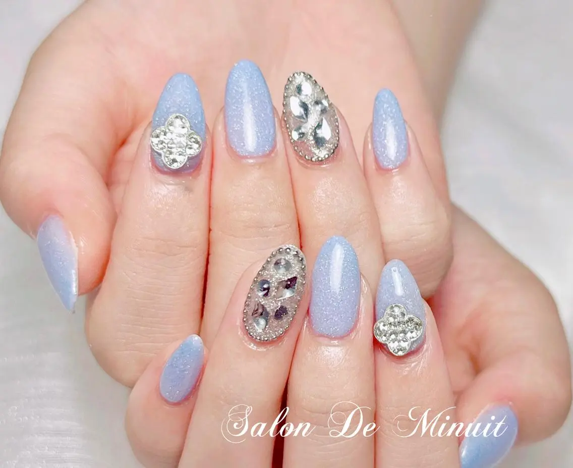 🎀大人気NO.2【Hand】持ち込みデザイン100分やり放題6980（デザイン、大きいパーツ4本程度）🎀の写真