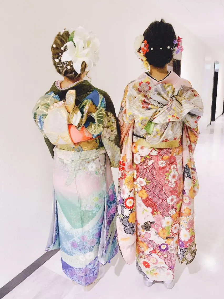 成人式 　振り袖着付け+ヘアセットの写真