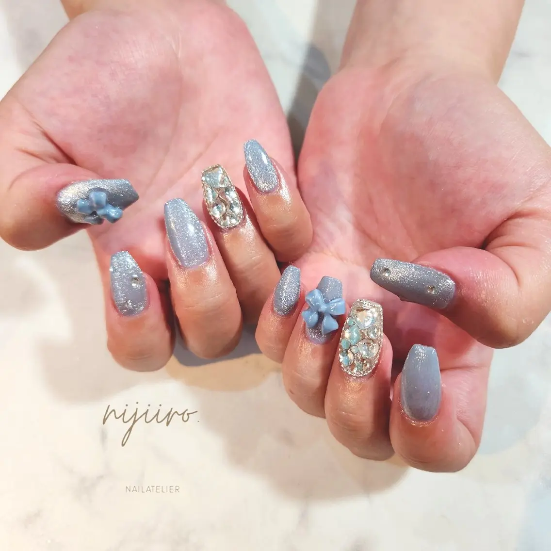 ネイル ハンドネイル nijiiro🌈 サトウのネイルデザイン
