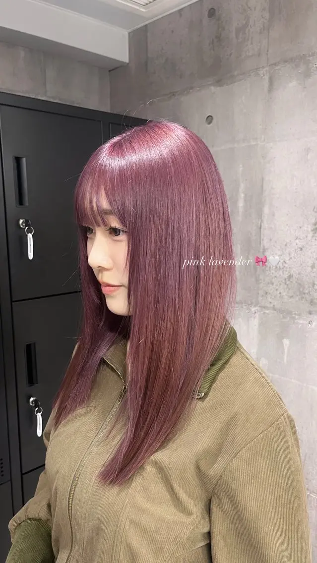 ロング カラー ハイトーン/ゆるふわ 🧚𖥔ׁTOMO♡のヘアスタイル