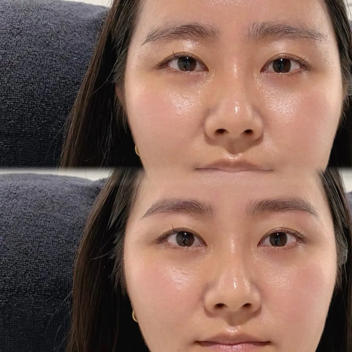 【📷お顔フル撮影可能モデル】【男女🆗】アイブロウスタイリング(wax、間引き等) 当店で撮影が初めての方限定の写真