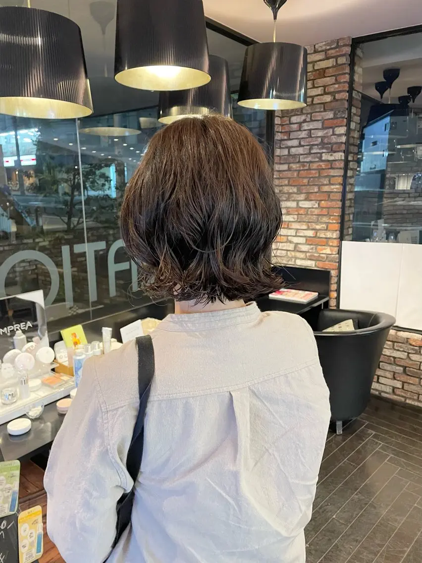 ( ミニモ限定価格 ) cut ＋ perm 𖦹‎‎‎の写真