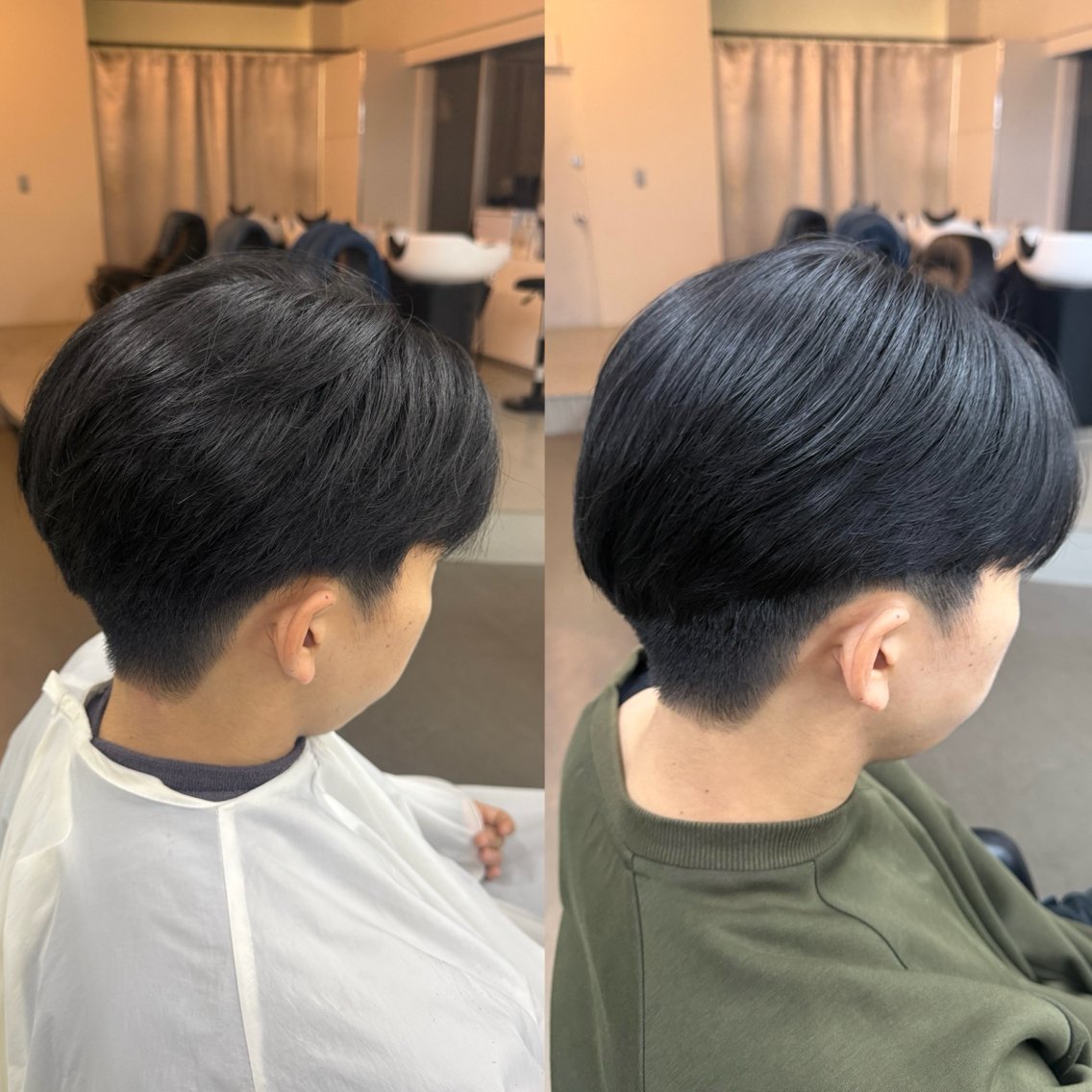 ショート メンズ 縮毛矯正 ウチダ🦖 メンズヘア特化のヘアスタイル