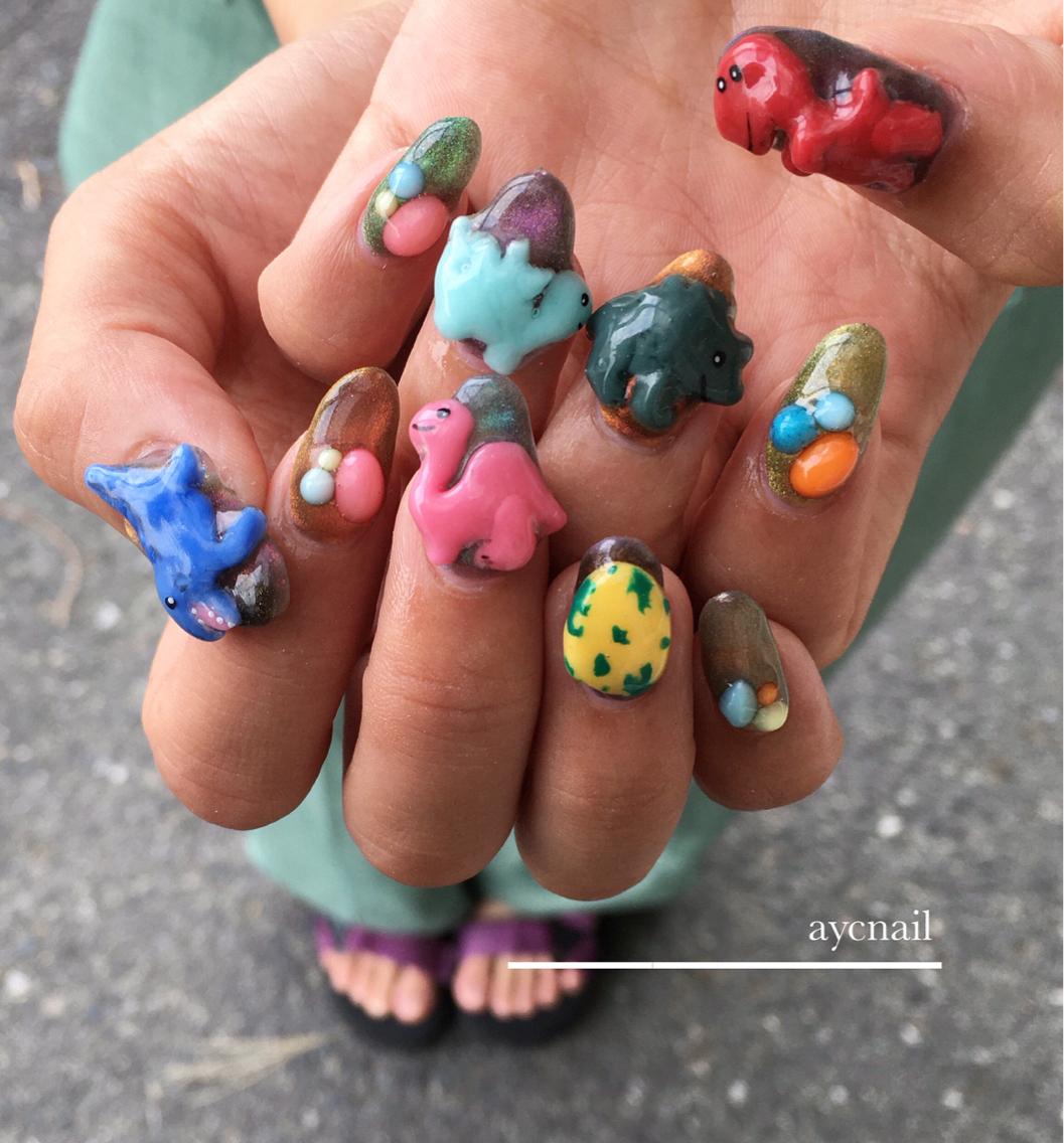 ネイル ハンドネイル 推しネイル | 　aycnailのネイルデザイン