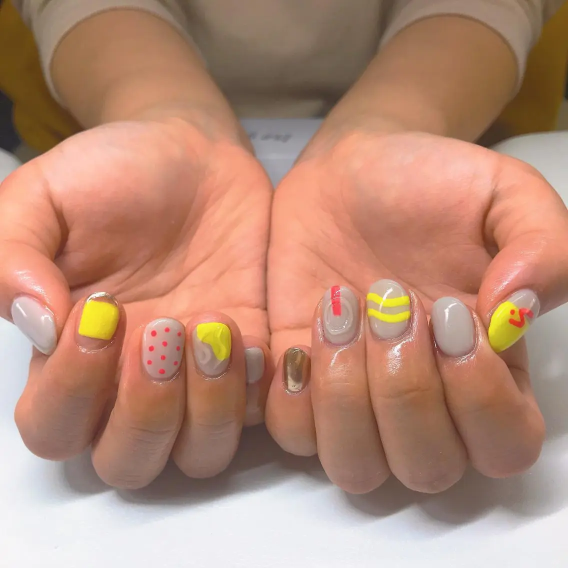 ネイル 久々 もえみのネイルデザイン