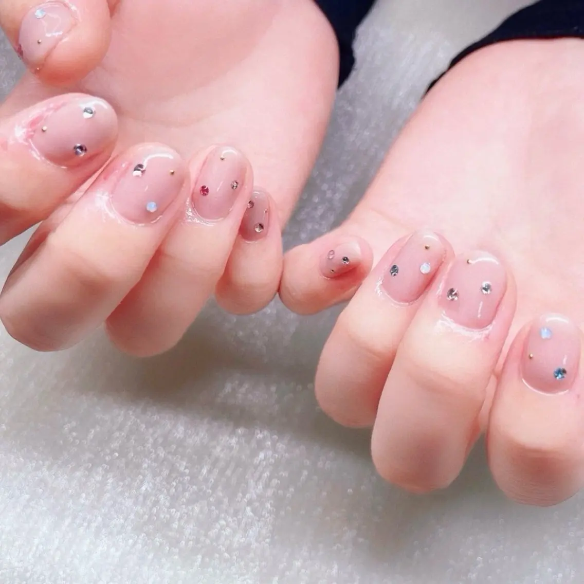 ネイル 長さ出し ハンドネイル Nailist suzuのネイルデザイン