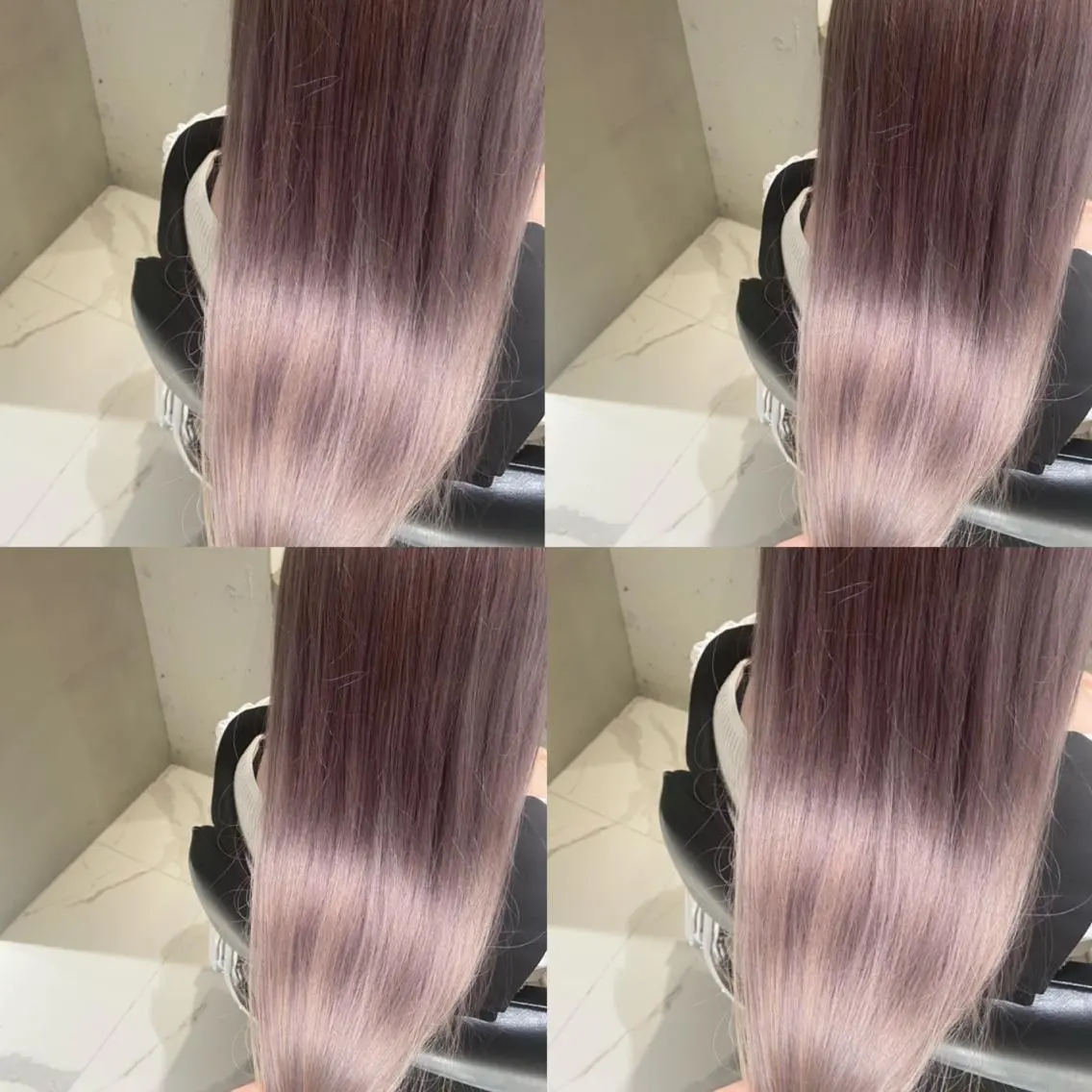 セミロング カラー ベージュカラー ブロンド 透明感カラー ハイトーンカラー ミルクティーベージュ ヘアカラー トリートメント ヘッドスパ ヘアセット カジュアルを女っぽく 𝗮𝘆𝗮𝗰𝗼のヘアスタイル