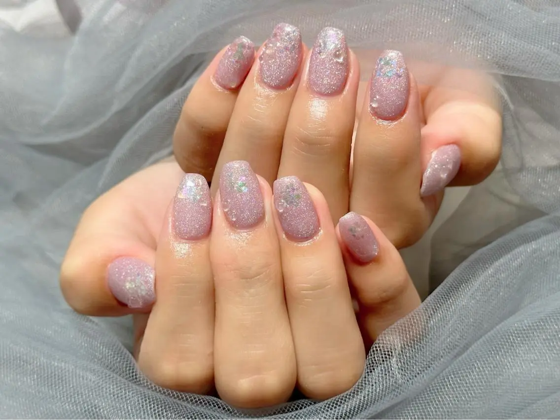 ネイル ラメ(グリッター) ハンドネイル Nail Salon KURELLYのネイルデザイン